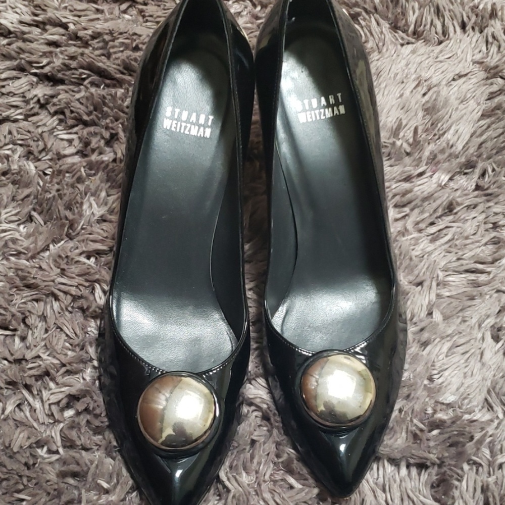 Stuart weitzman pointed pumps heels